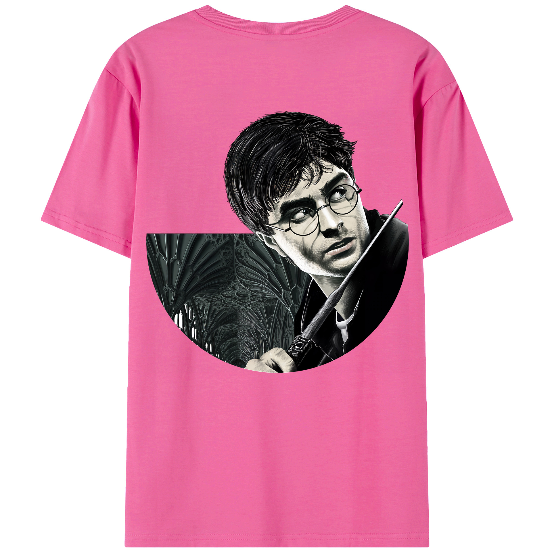 （画像用） Harry Potter ハリー・ポッターシリーズ レディース半袖Tシャツ(バックプリント)